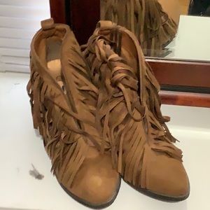 Coconut by Maltese Fringe Boots